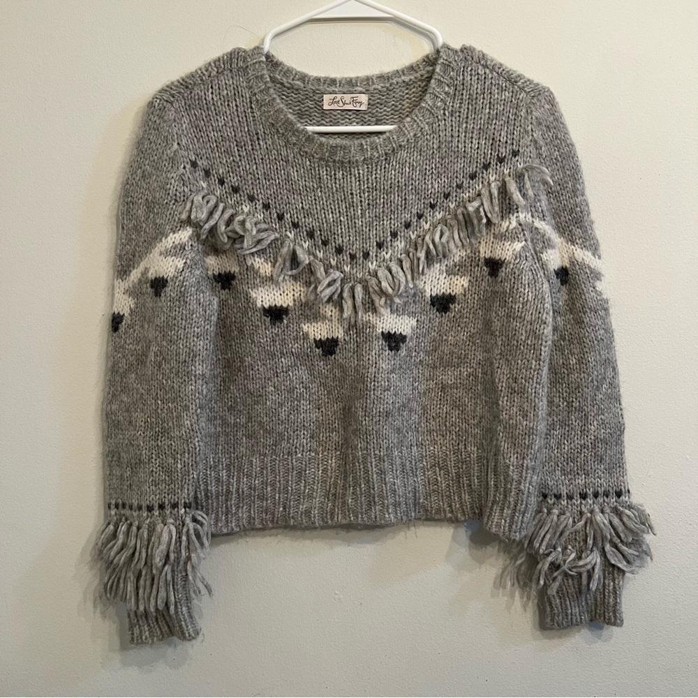 LoveShackFancy Atlas Sweater Medium